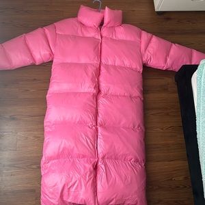 PINK LONG COAT